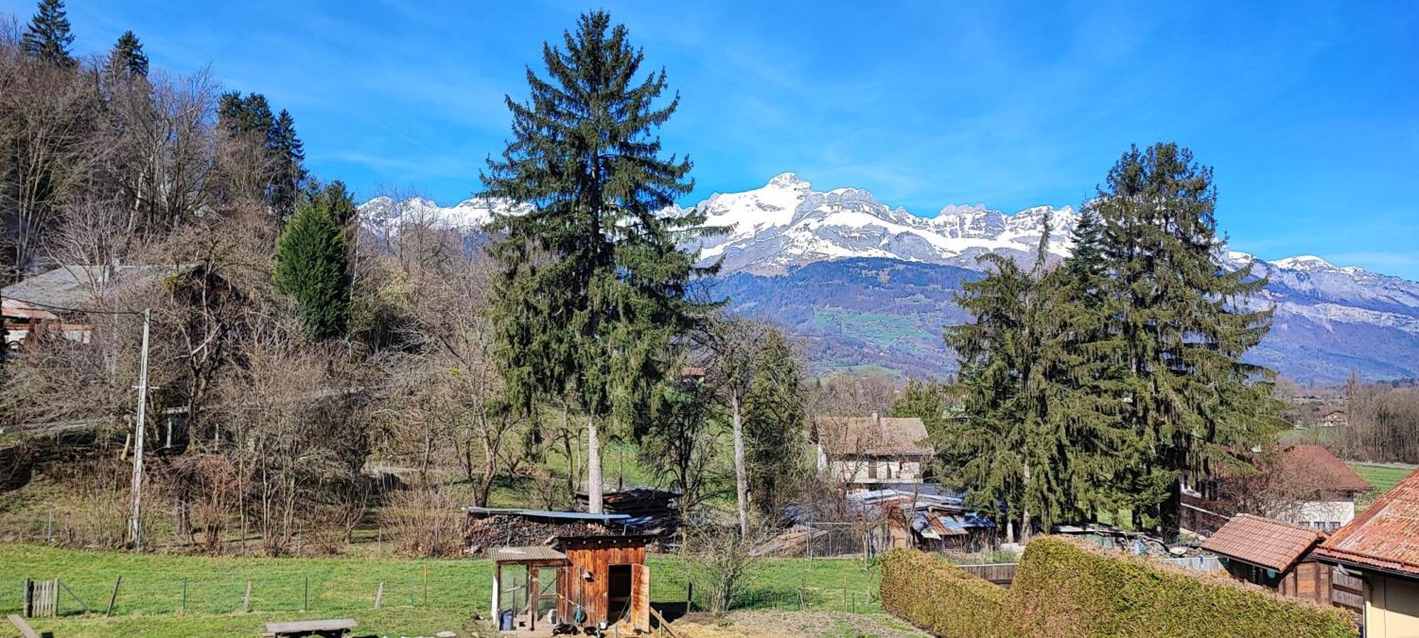 Appartement 1 Chambre Idealement Situe Domancy Bagian luar foto